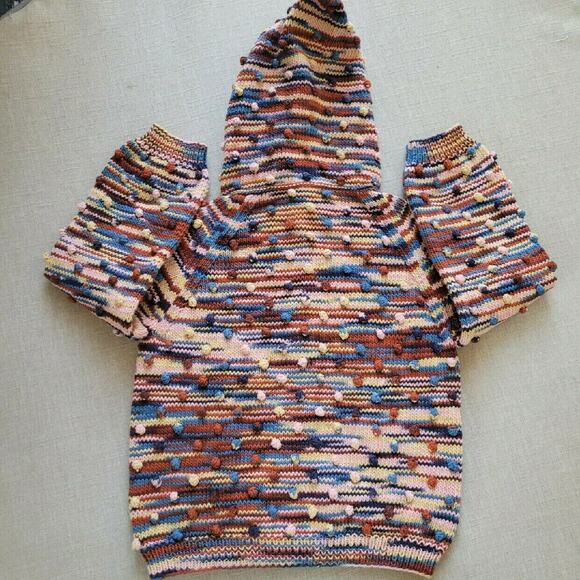 Misha And Puff Fairgrounds Space Dye Hooded Popcorn Cardigan - Picture 6 of 6